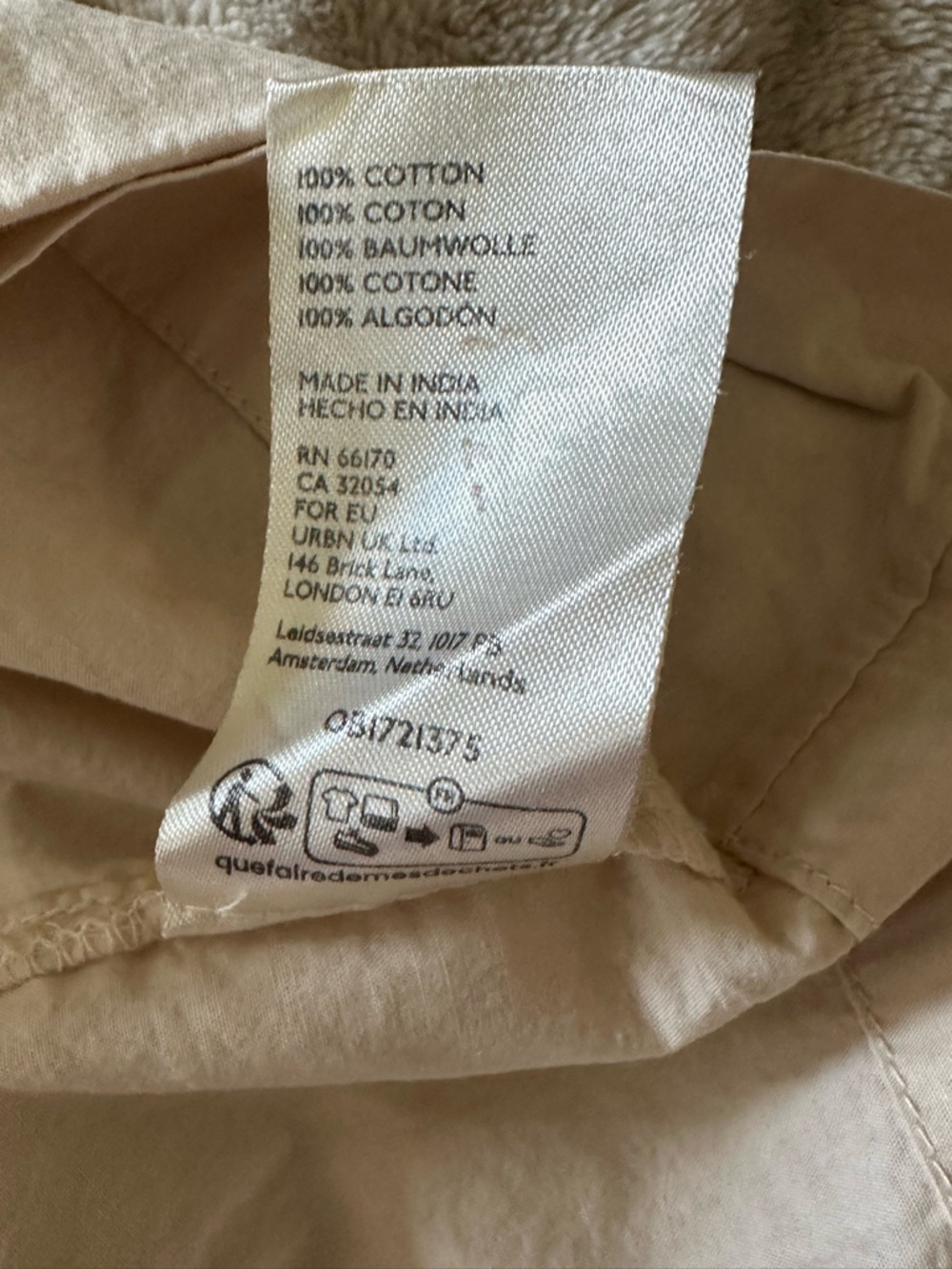 Free People Cream Maxi Dress with Navy Strap Detail - Picture 6 of 6
